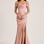 Mermaid Off-Shoulder Evening Dress