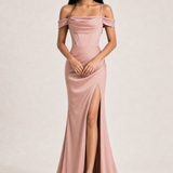 Mermaid Off-Shoulder Evening Dress