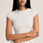 Retro Polka Dot Long Dress