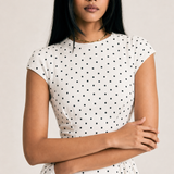 Retro Polka Dot Long Dress