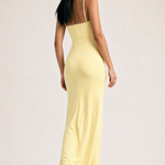 Sexy solid color dress for women