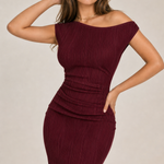 Romane — One-Shoulder Bodycon Maxi Dress