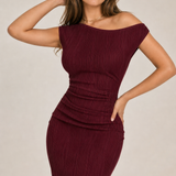 Romane — One-Shoulder Bodycon Maxi Dress