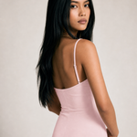 Sexy solid color dress for women