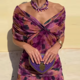 Klára — Elegantní šaty s výstřihem do V