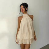 Versatile solid-color dress