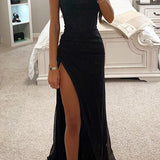 Elegant Off-Shoulder Long Evening Dress