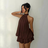 Versatile solid-color dress