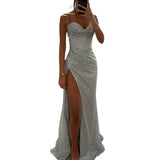 Elegant Off-Shoulder Long Evening Dress