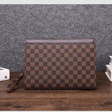 Genuine Leather Men's Envelope Clutch Bag
