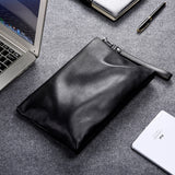 Genuine Leather Men's Envelope Clutch Bag