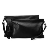 Genuine Leather Men's Envelope Clutch Bag