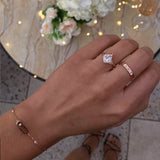 Zuzana — Náramek s pohyblivým diamantem