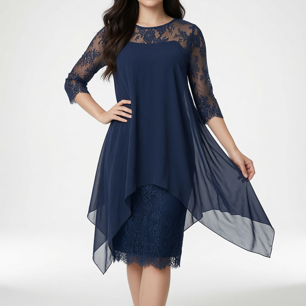 Adéla — Elegantní krajkové šaty