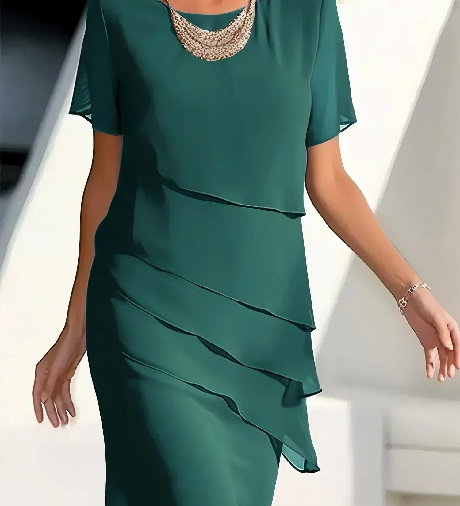 Klára — Elegantní midi šaty