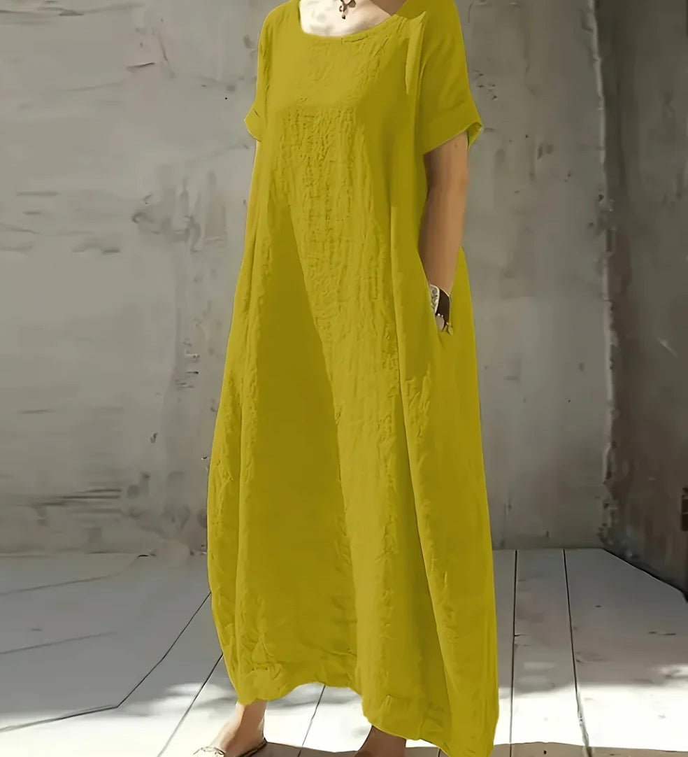 Aneta — Volné maxi šaty