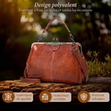 Lily — Vintage kožená kabelka