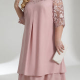 Tereza — Elegantní krajkové šaty