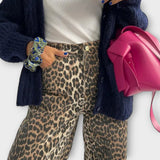 Carina — Džíny s leopardím vzorem