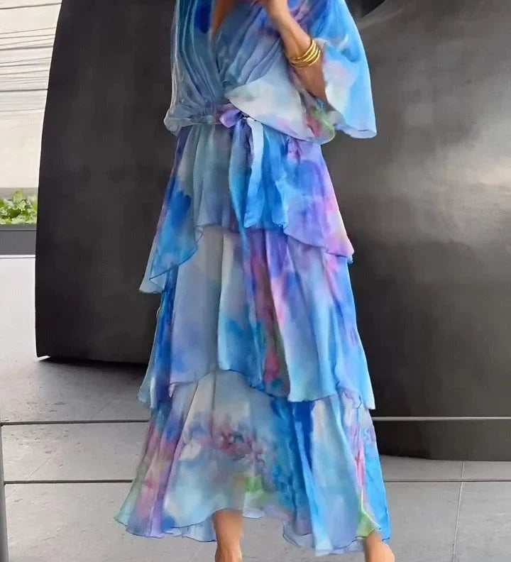 Lucie — Elegantní zavinovací šaty