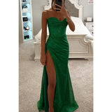 Elegant Off-Shoulder Long Evening Dress