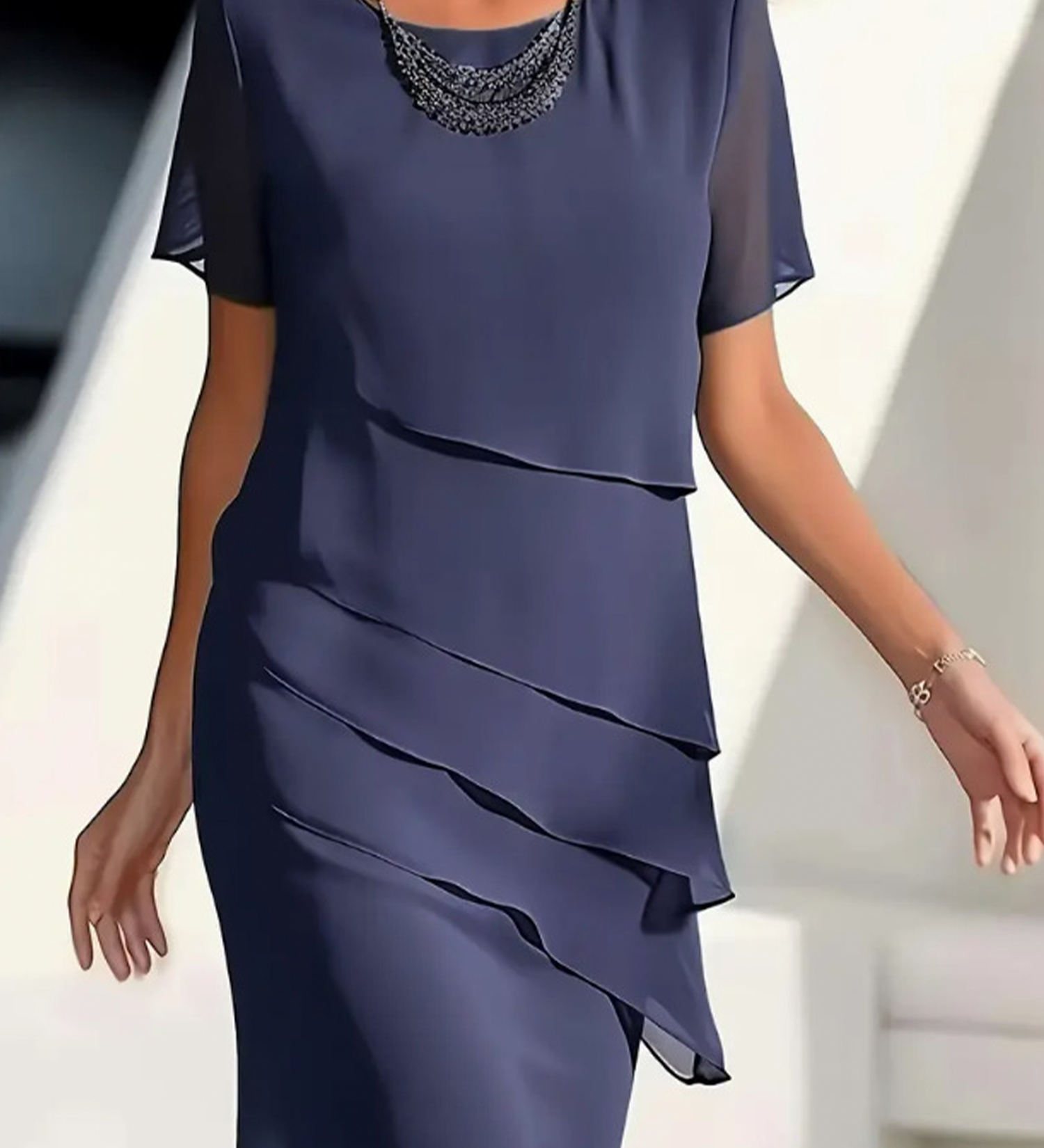 Klára — Elegantní midi šaty