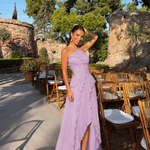 Éloïse — Ruffled Chiffon Maxi Dress