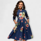 Carolina — Elegantní šaty ke kolenům
