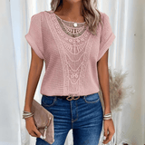 Clara — Háčkovaný boho top