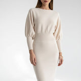 Mathilde — Elegantní midi šaty
